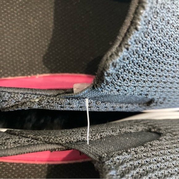 RYKA Sz 9.5W Surround Fit Slip  On Chunky Heel Canvas Animal Print Zipper Shoes - Picture 6 of 12